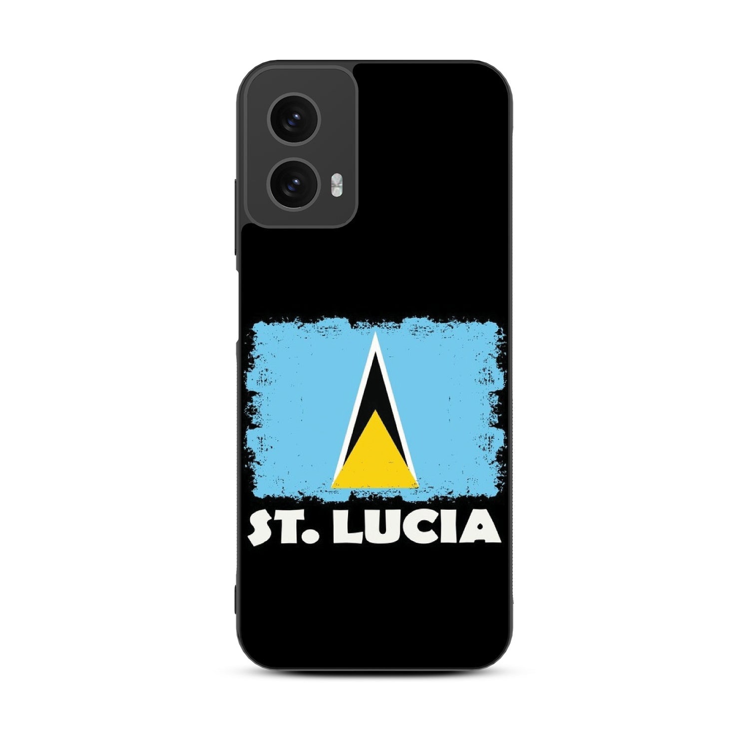 MyBat Design Lab Series Case for Motorola Moto G 5G (2024) - St. Lucia Flag
