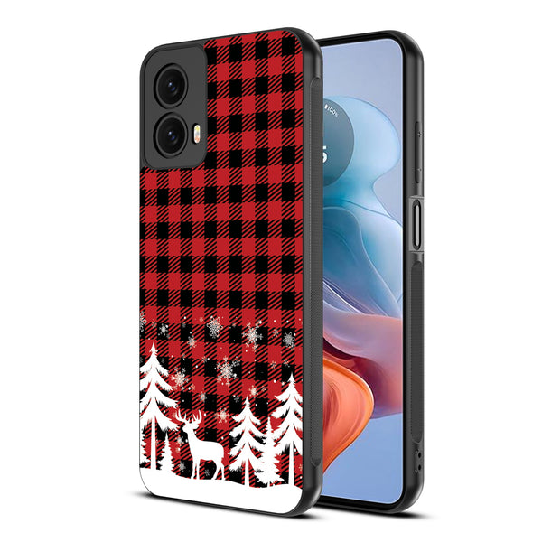 MyBat Design Lab Series Case for Motorola Moto G 5G (2024) - Reindeer Flannel - MMG5G24CSLESM276-2.jpg