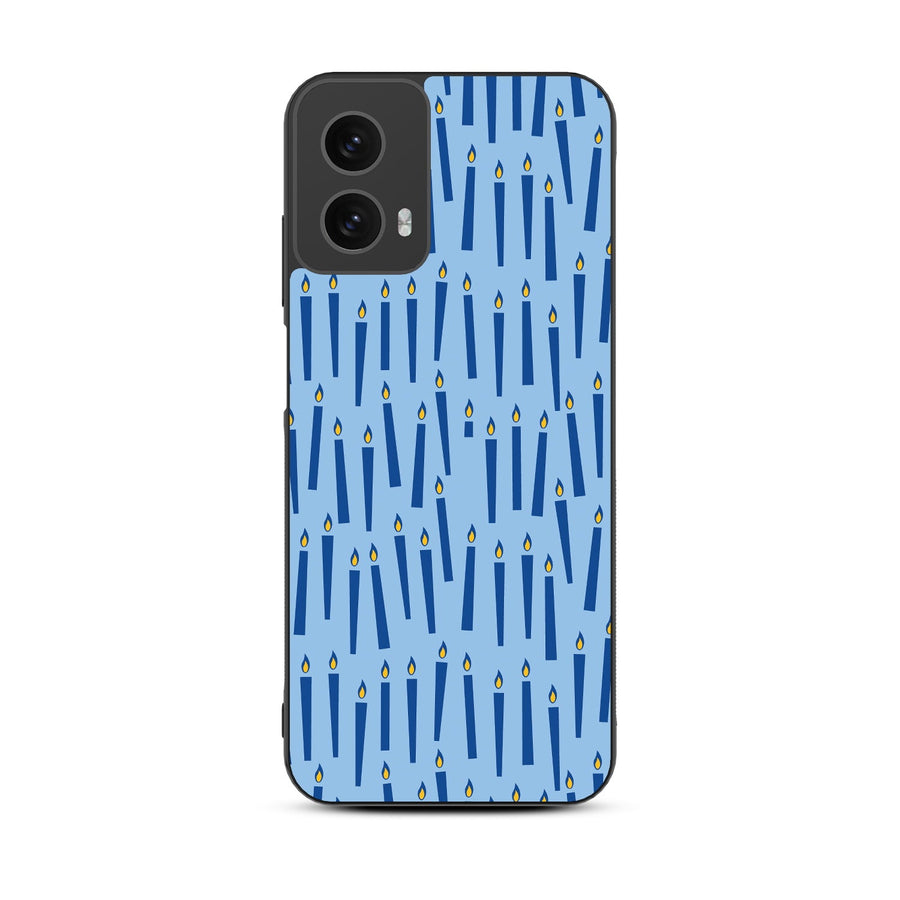 MyBat Design Lab Series Case for Motorola Moto G 5G (2024) - Menorah Candle