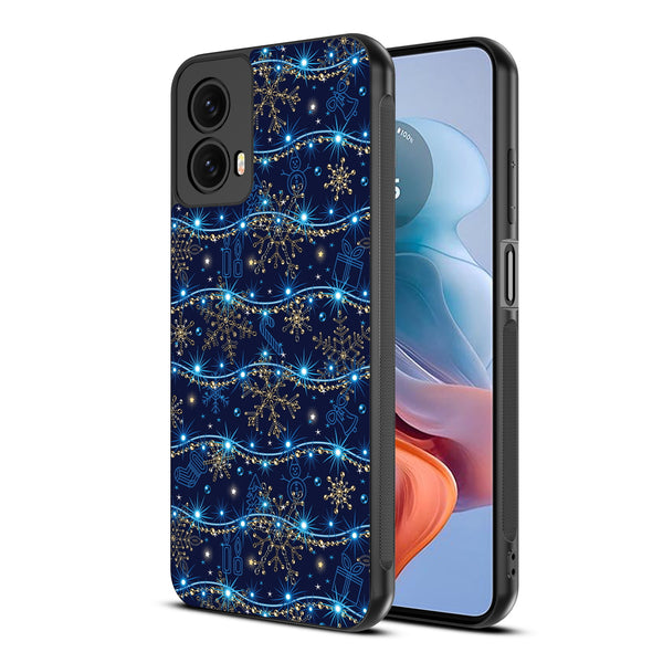 MyBat Design Lab Series Case for Motorola Moto G 5G (2024) - Snowflake Twinkle - MMG5G24CSLESM285-2.jpg