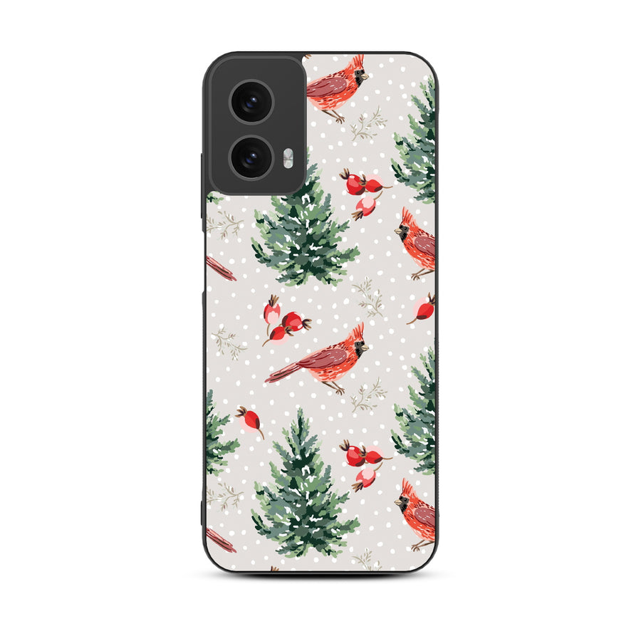 MyBat Design Lab Series Case for Motorola Moto G 5G (2024) - Winter Cardinals - MMG5G24CSLESM298-3.jpg