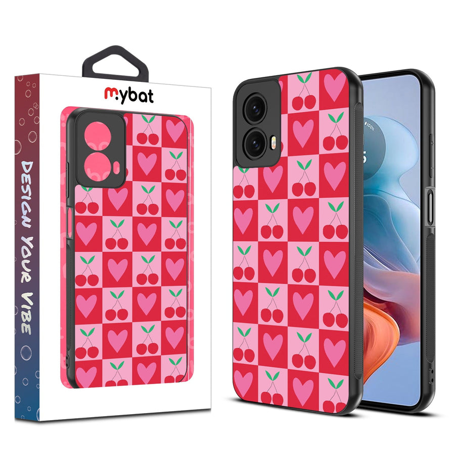 MyBat Design Lab Series Case for Motorola Moto G 5G (2024) - Cherry Hearts