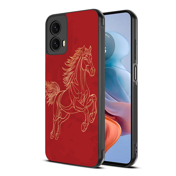 MyBat Design Lab Series Case for Motorola Moto G 5G (2024) - Fire Horse - MMG5G24CSLESM460-2.jpg