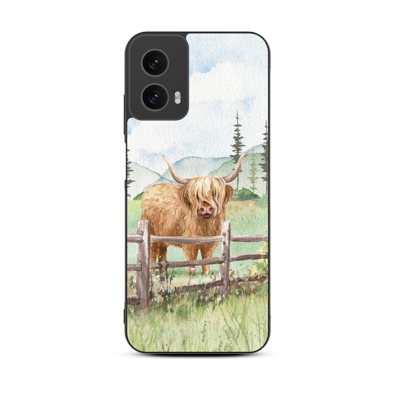 MyBat Design Lab Series Case for Motorola Moto G 5G (2024) - Highland Cow