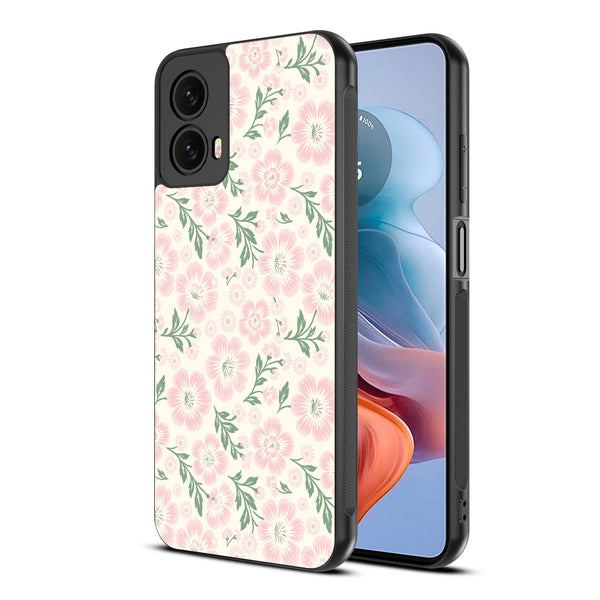 MyBat Design Lab Series Case for Motorola Moto G 5G (2024) - Pink Posies - MMG5G24CSLESM473-2.jpg