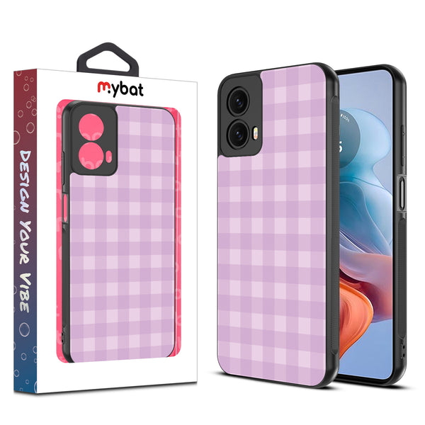 MyBat Design Lab Series Case for Motorola Moto G 5G (2024) - Purple Plaid - MMG5G24CSLESM483-1.jpg