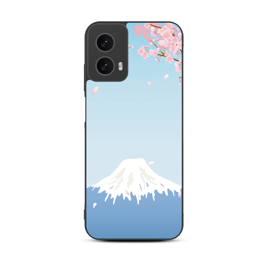 MyBat Design Lab Series Case for Motorola Moto G 5G (2024) - Fuji Blossoms - MMG5G24CSLESM492-3.jpg