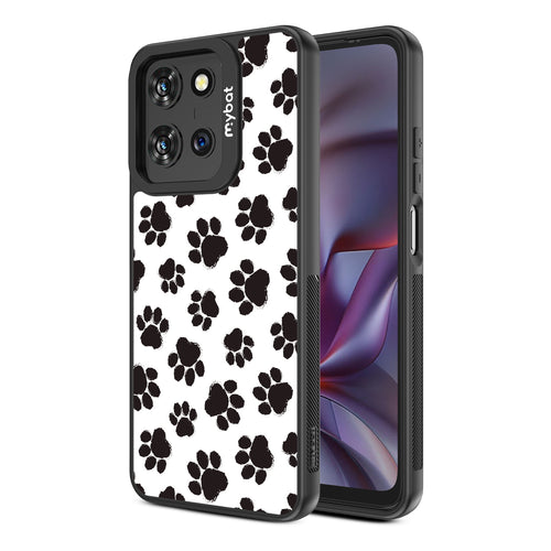 MyBat Design Lab Series Case for Motorola Moto G 5G (2025) / Moto G 5G (2026) / Moto G Play (2026) – Black Paw Prints - MMG5G25CSLESMP002-2.jpg