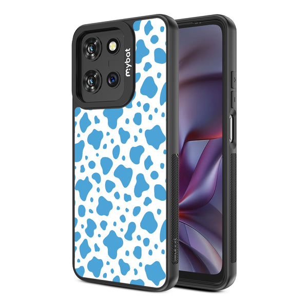 MyBat Design Lab Series Case for Motorola Moto G 5G (2025) / Moto G 5G (2026) / Moto G Play (2026) – Blue Cow Print - MMG5G25CSLESMP016-2.jpg