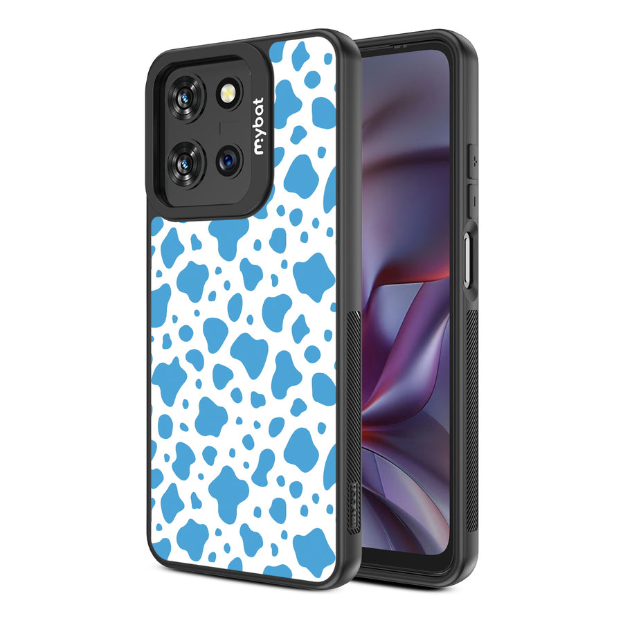 MyBat Design Lab Series Case for Motorola Moto G 5G (2025) / Moto G 5G (2026) / Moto G Play (2026) – Blue Cow Print - MMG5G25CSLESMP016-2.jpg
