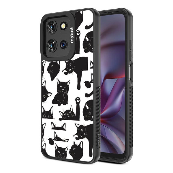 MyBat Design Lab Series Case for Motorola Moto G 5G (2025) / Moto G 5G (2026) / Moto G Play (2026) – Black Cats - MMG5G25CSLESMP017-2.jpg