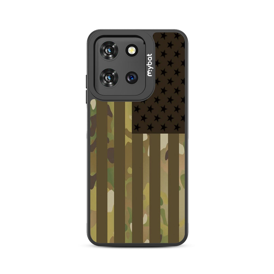 MyBat Design Lab Series Case for Motorola Moto G 5G (2025) / Moto G 5G (2026) / Moto G Play (2026) – Military Camouflage American Flag