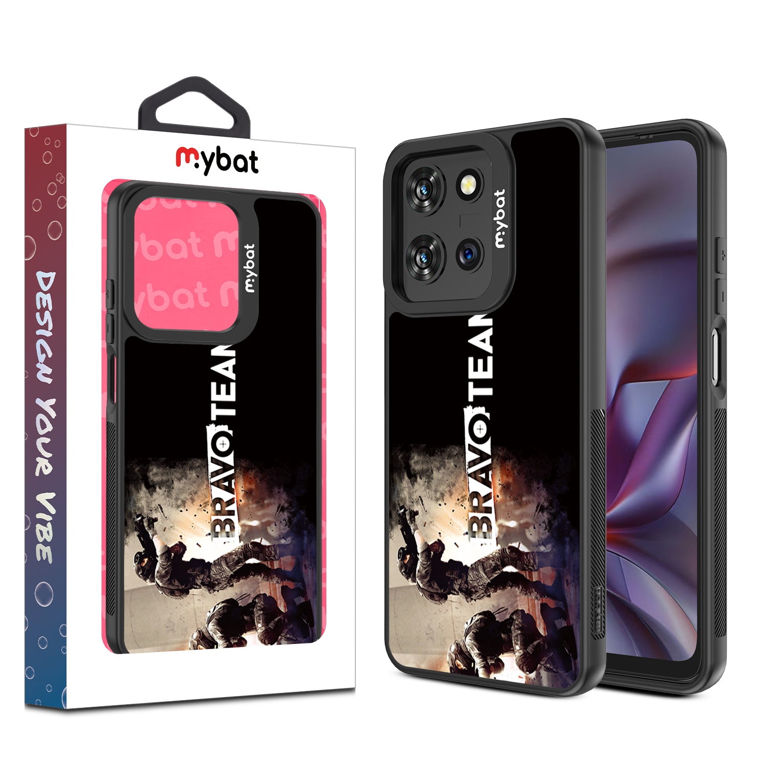 MyBat Design Lab Series Case for Motorola Moto G 5G (2025) / Moto G 5G (2026) / Moto G Play (2026) – Bravo Team