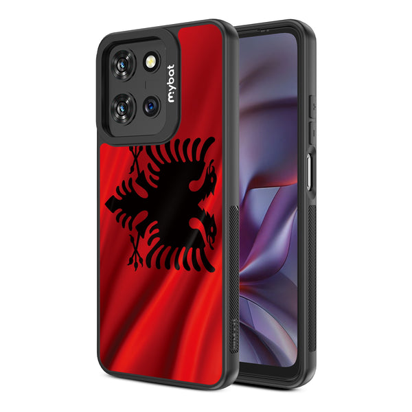 MyBat Design Lab Series Case for Motorola Moto G 5G (2025) / Moto G 5G (2026) / Moto G Play (2026) – Albania Flag - MMG5G25CSLESMP140-2.jpg