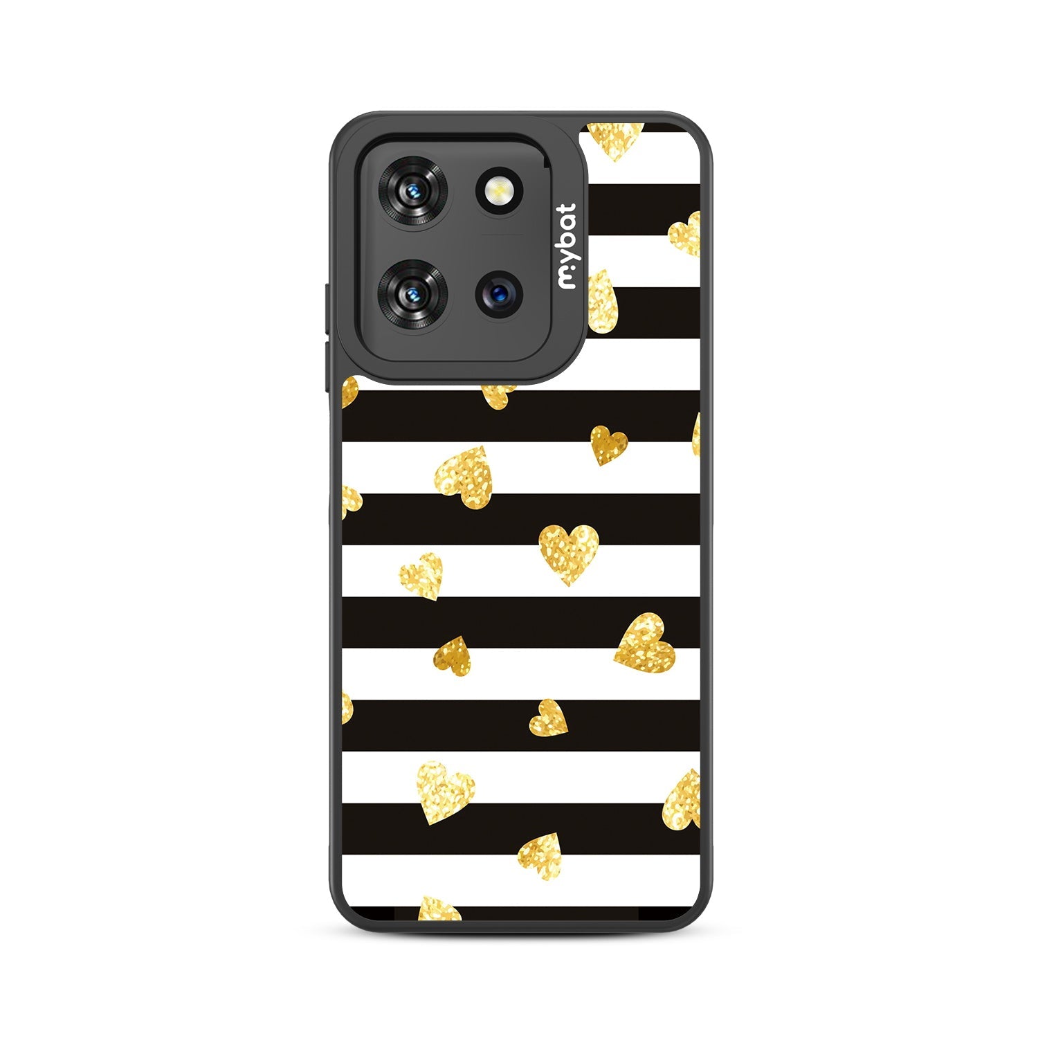 MyBat Design Lab Series Case for Motorola Moto G 5G (2025) / Moto G 5G (2026) / Moto G Play (2026) – Heart of Gold