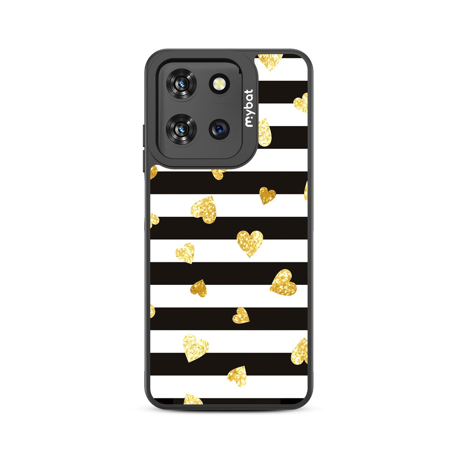 MyBat Design Lab Series Case for Motorola Moto G 5G (2025) / Moto G 5G (2026) / Moto G Play (2026) – Heart of Gold