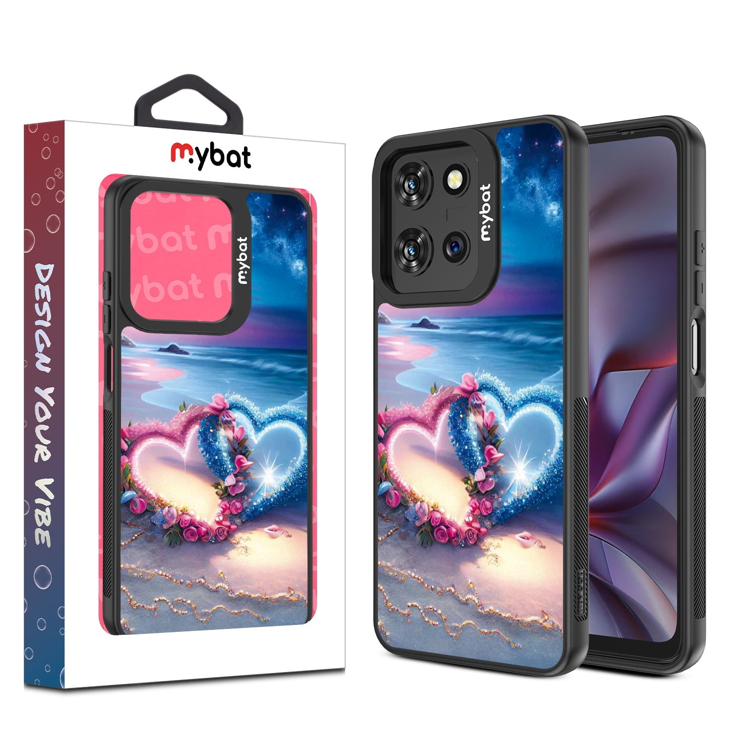MyBat Design Lab Series Case for Motorola Moto G 5G (2025) / Moto G 5G (2026) / Moto G Play (2026) – Heart and Soul