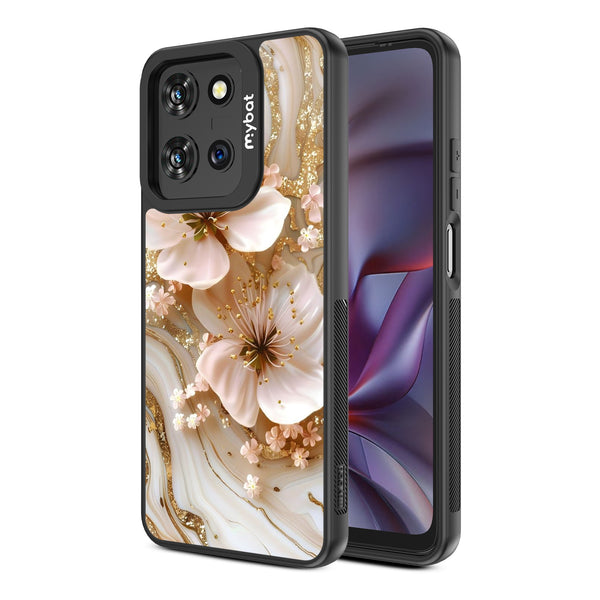MyBat Design Lab Series Case for Motorola Moto G 5G (2025) / Moto G 5G (2026) / Moto G Play (2026) – Golden Petal Glow - MMG5G25CSLESMP186-2.jpg