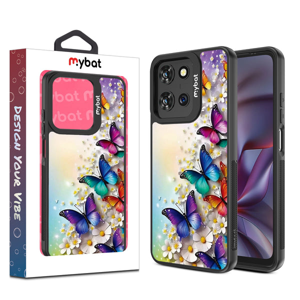 MyBat Design Lab Series Case for Motorola Moto G 5G (2025) / Moto G 5G (2026) / Moto G Play (2026) – Rainbow Butterflies - MMG5G25CSLESMP187-1.jpg