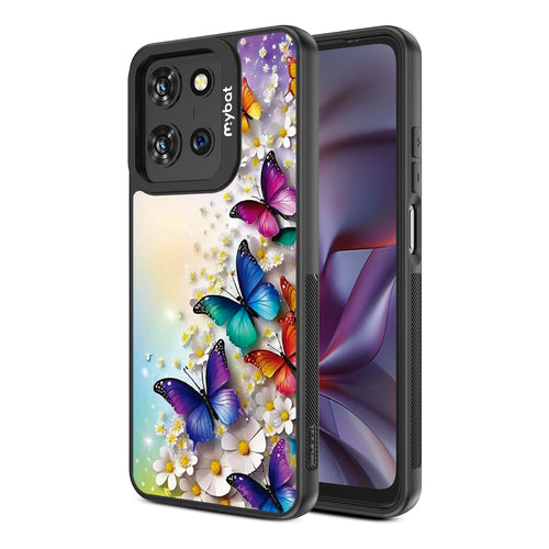 MyBat Design Lab Series Case for Motorola Moto G 5G (2025) / Moto G 5G (2026) / Moto G Play (2026) – Rainbow Butterflies - MMG5G25CSLESMP187-2.jpg