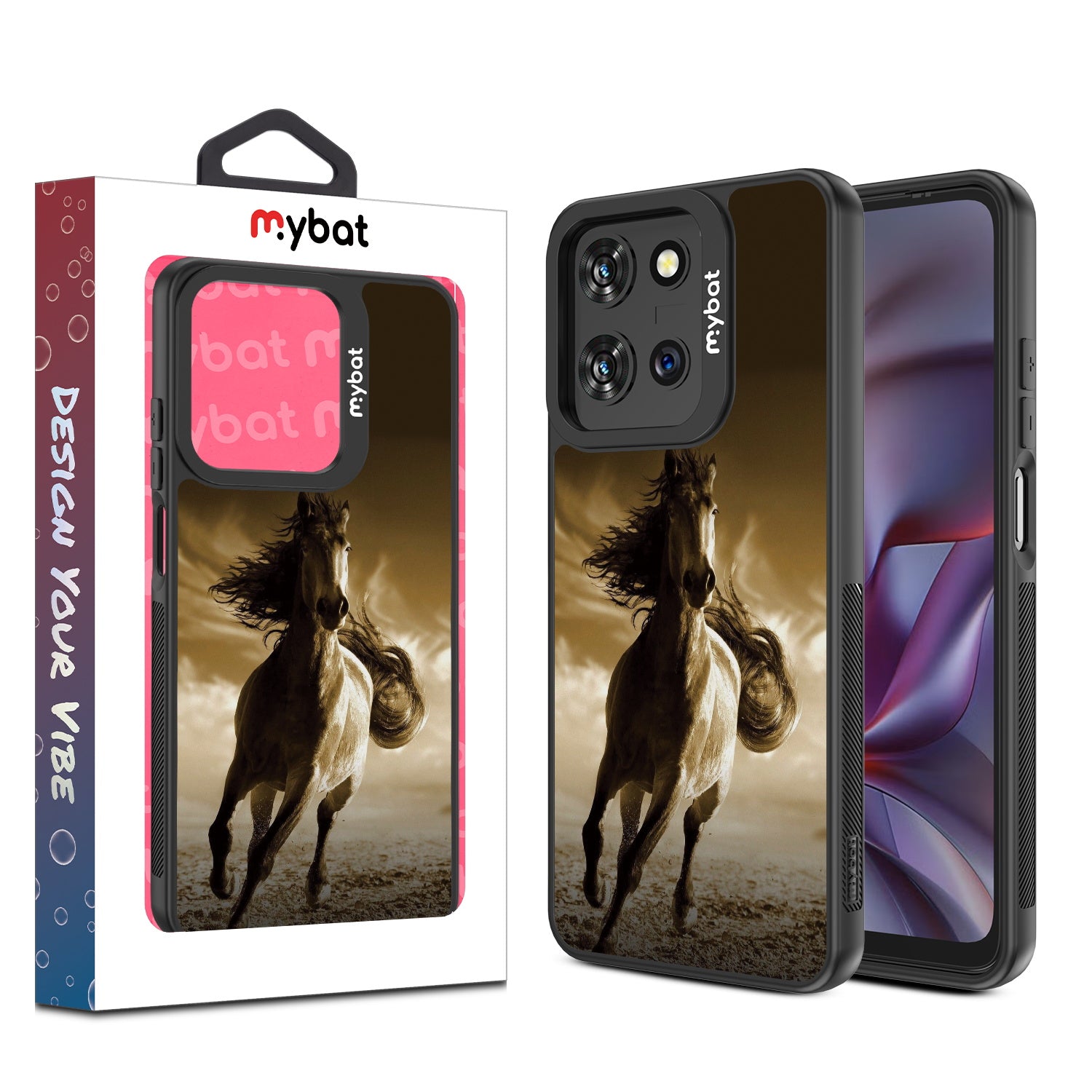 MyBat Design Lab Series Case for Motorola Moto G 5G (2025) / Moto G 5G (2026) / Moto G Play (2026) – Wild Horse