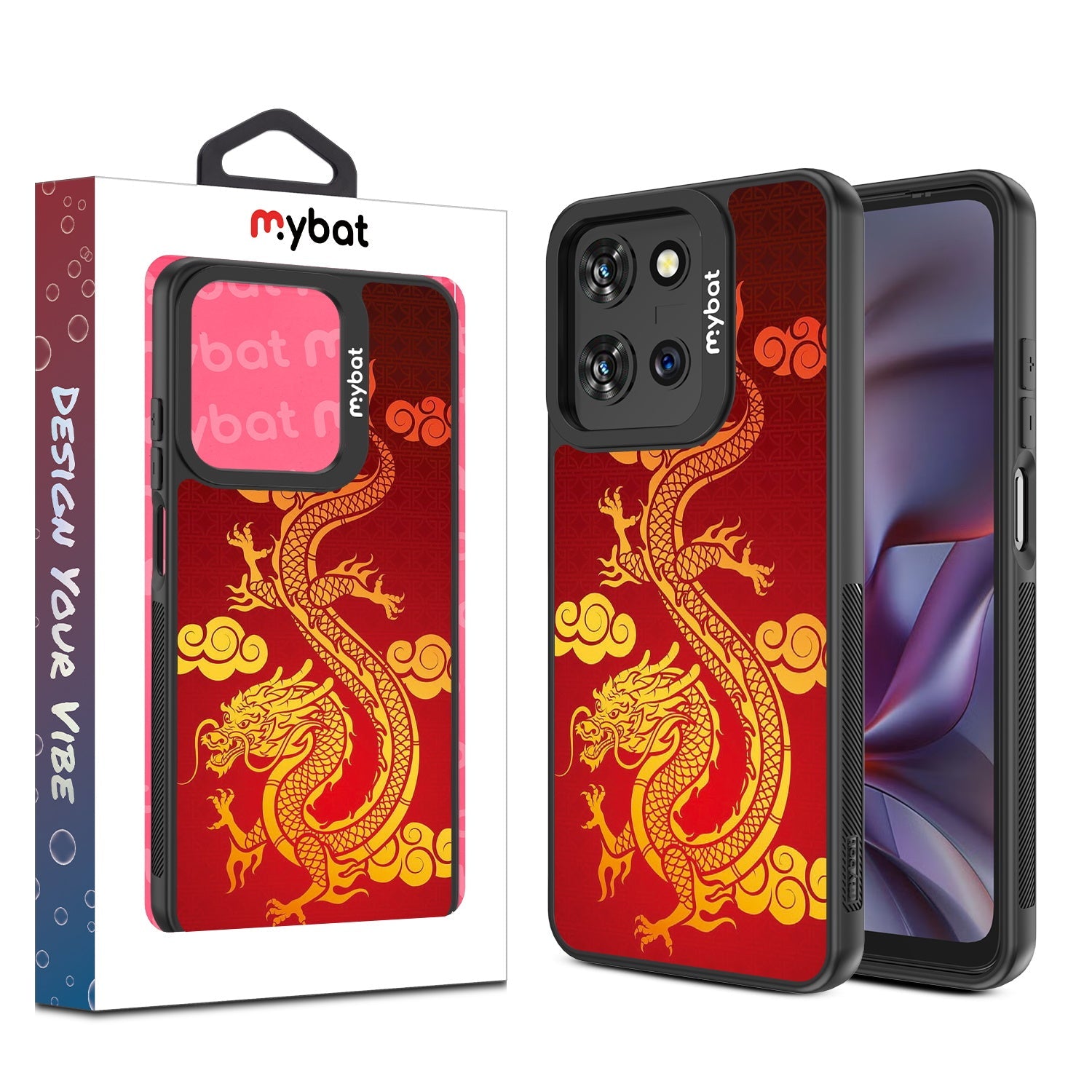 MyBat Design Lab Series Case for Motorola Moto G 5G (2025) / Moto G 5G (2026) / Moto G Play (2026) – Golden Dragon