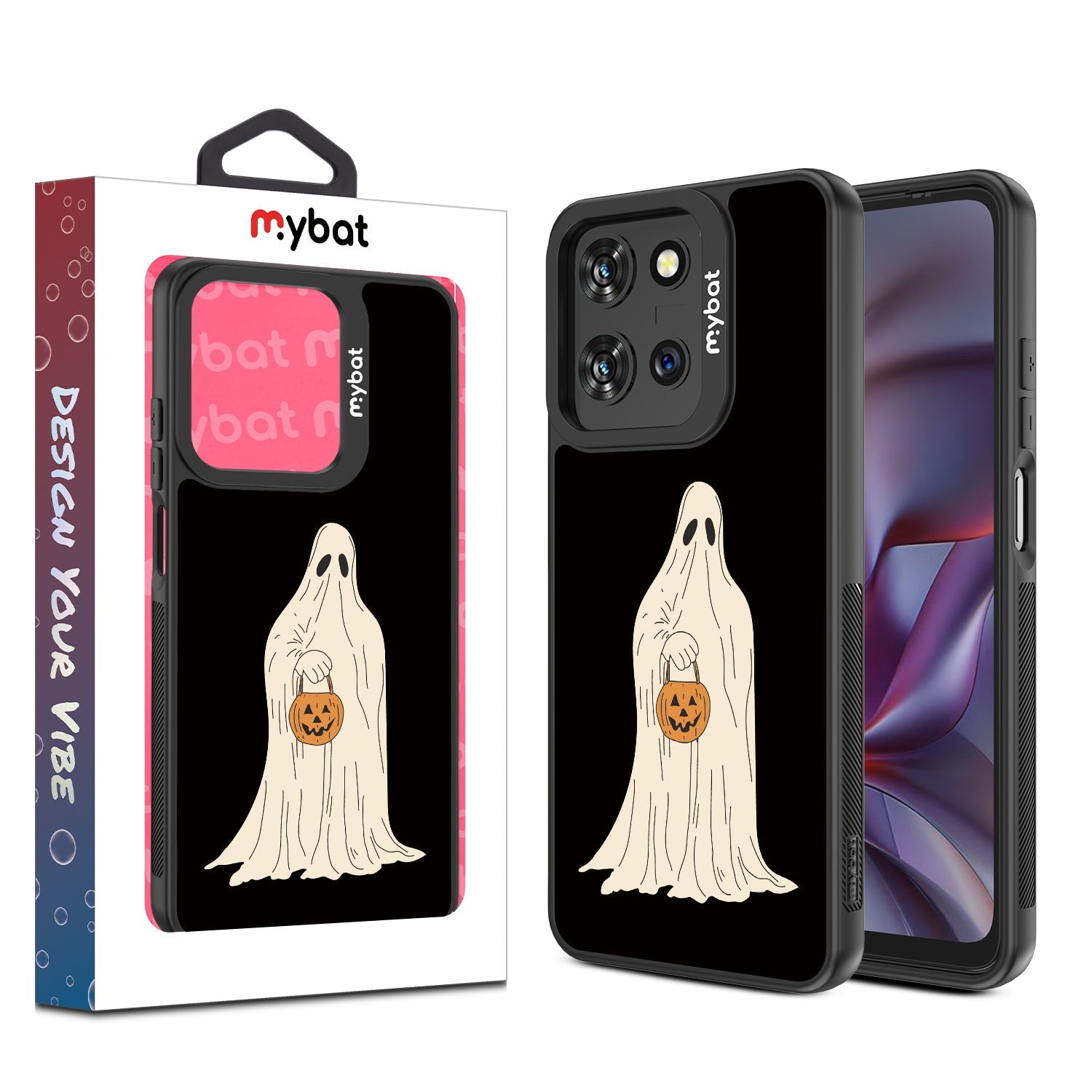 MyBat Design Lab Series Case for Motorola Moto G 5G (2025) / Moto G 5G (2026) / Moto G Play (2026) – Happy Haunting