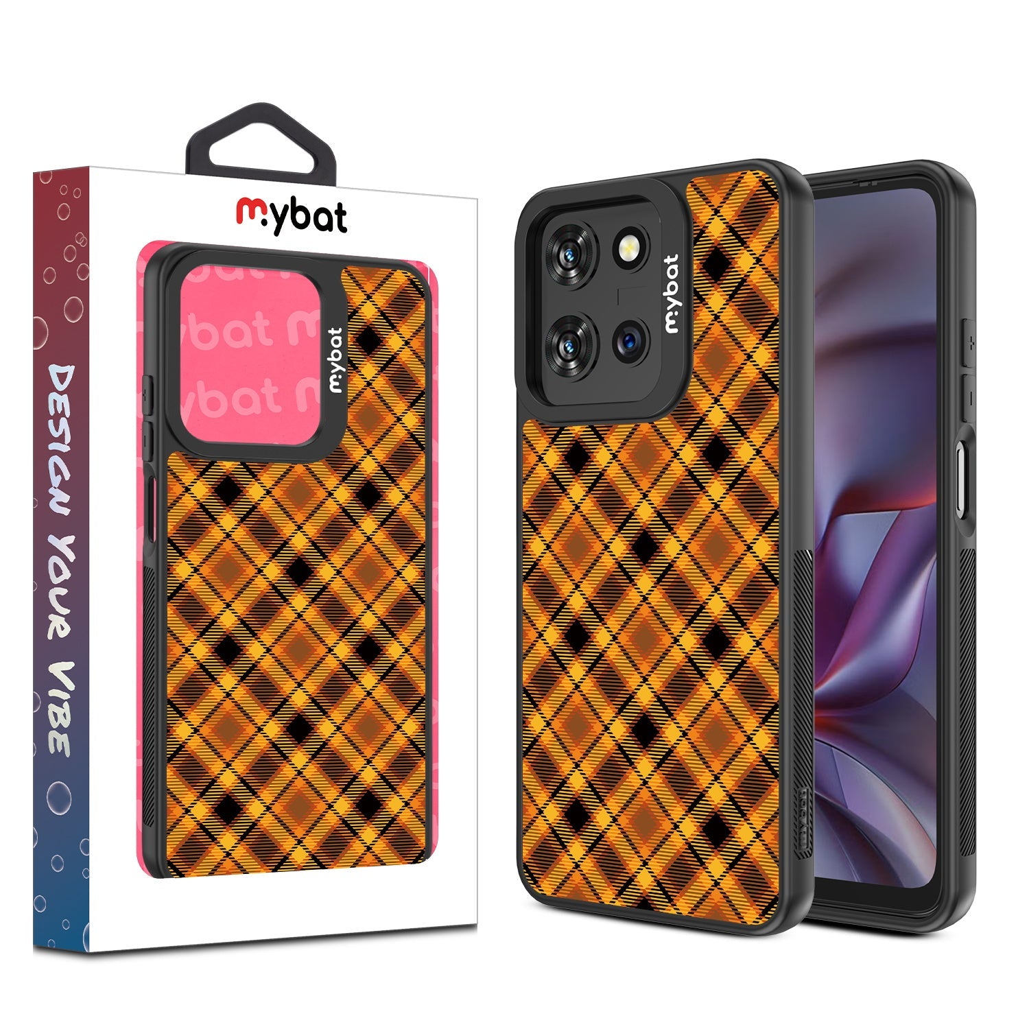 MyBat Design Lab Series Case for Motorola Moto G 5G (2025) / Moto G 5G (2026) / Moto G Play (2026) – Fall Flannel