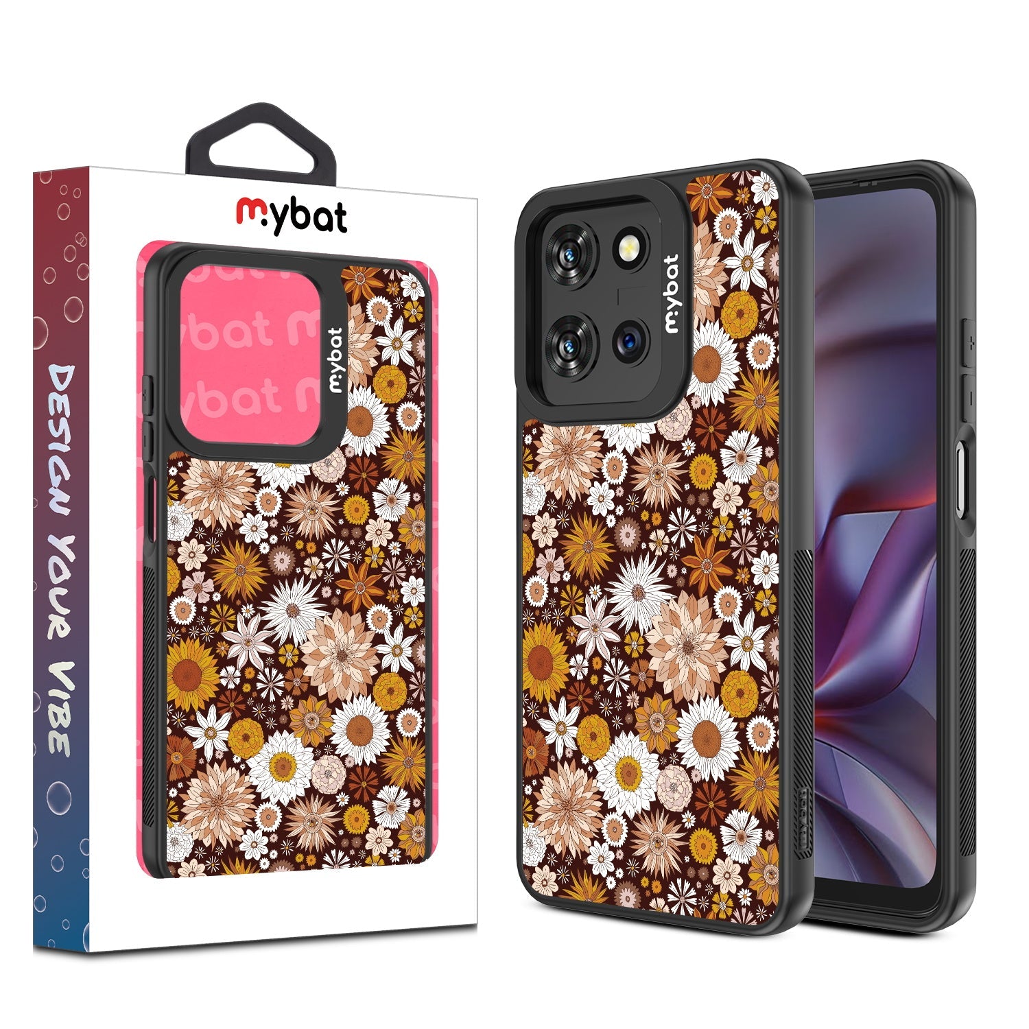 MyBat Design Lab Series Case for Motorola Moto G 5G (2025) / Moto G 5G (2026) / Moto G Play (2026) – Autumn Florals