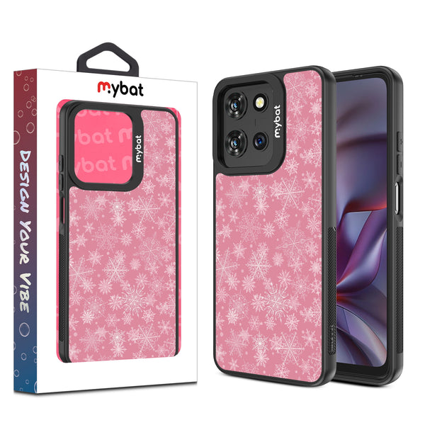 MyBat Design Lab Series Case for Motorola Moto G 5G (2025) / Moto G 5G (2026) / Moto G Play (2026) – Pink Snowflakes - MMG5G25CSLESMP282-1.jpg
