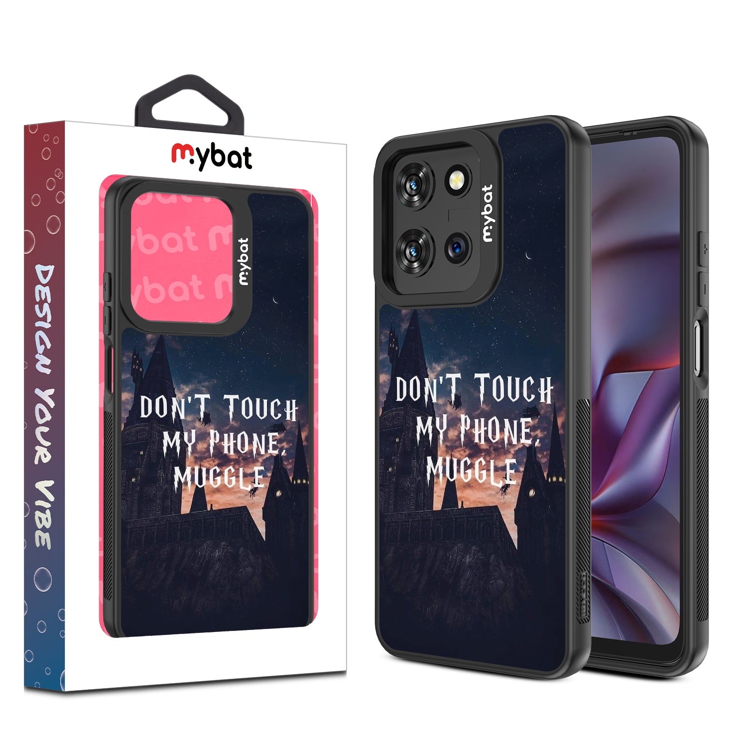 MyBat Design Lab Series Case for Motorola Moto G 5G (2025) / Moto G 5G (2026) / Moto G Play (2026) - Don't Touch My Phone Muggle