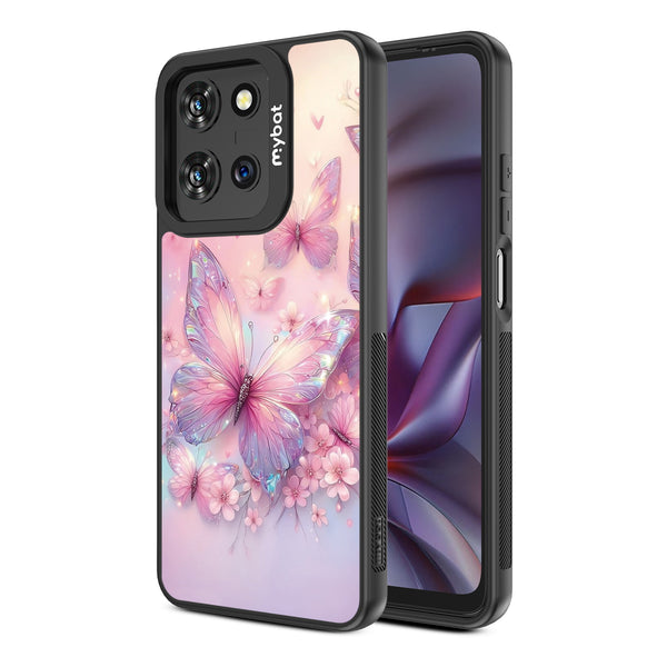 MyBat Design Lab Series Case for Motorola Moto G 5G (2025) / Moto G 5G (2026) / Moto G Play (2026) - Pink Butterflies - MMG5G25CSLESMP361-2.jpg