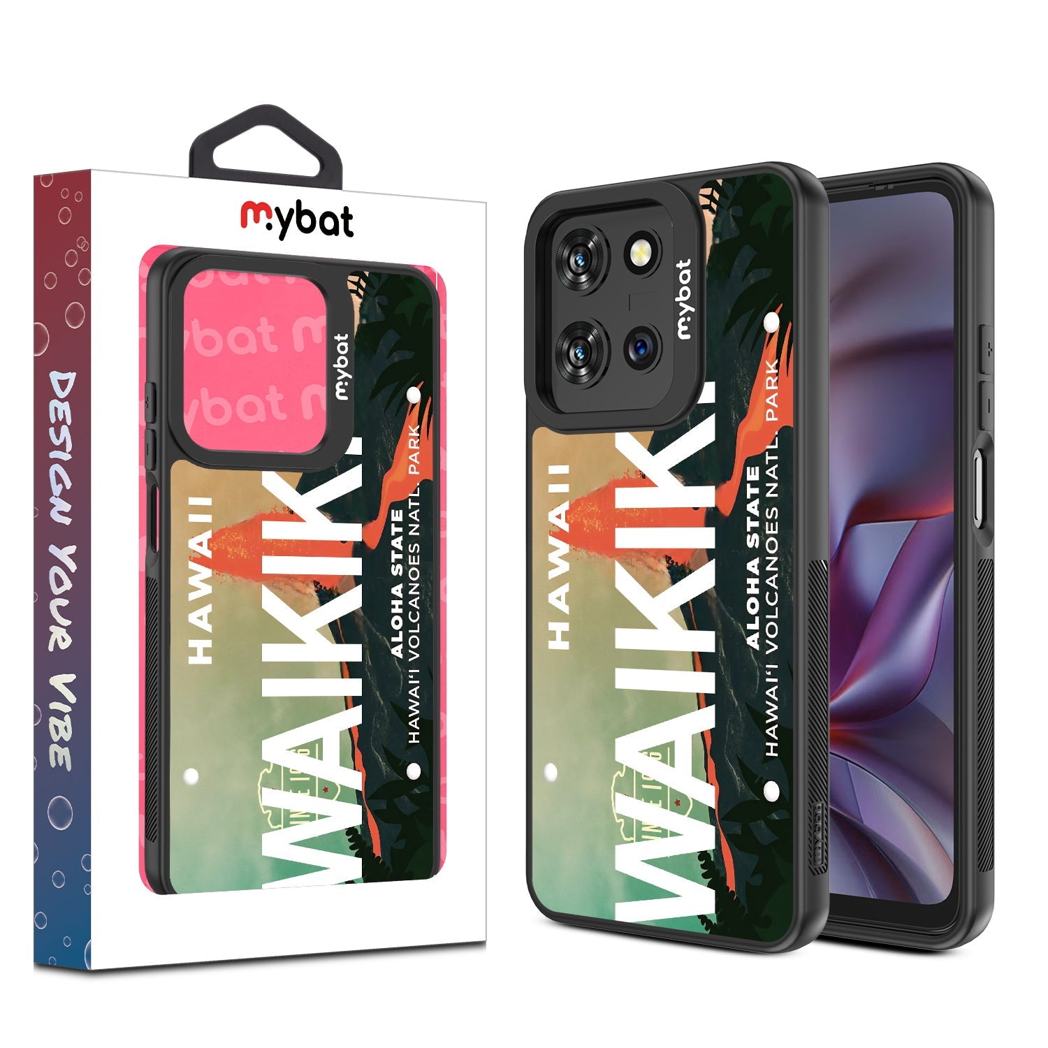 MyBat Design Lab Series Case for Motorola Moto G 5G (2025) / Moto G 5G (2026) / Moto G Play (2026) - Waikiki Plate