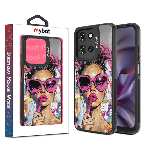 MyBat Design Lab Series Case for Motorola Moto G 5G (2025) / Moto G 5G (2026) / Moto G Play (2026) - Graffiti Girl - MMG5G25CSLESMP383-1.jpg