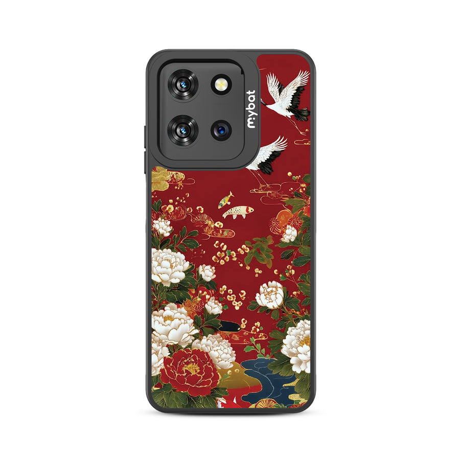 MyBat Design Lab Series Case for Motorola Moto G 5G (2025) / Moto G 5G (2026) / Moto G Play (2026) - Crane and Koi Fish - MMG5G25CSLESMP391-3.jpg
