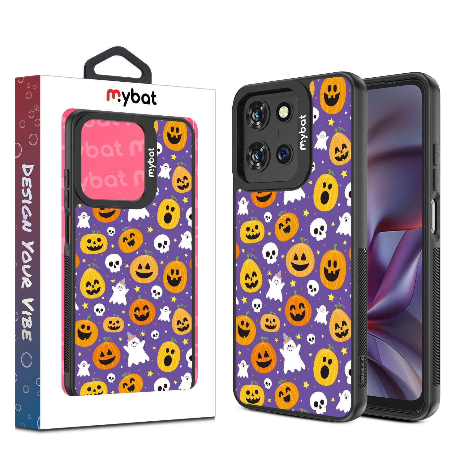 MyBat Design Lab Series Case for Motorola Moto G 5G (2025) / Moto G 5G (2026) / Moto G Play (2026) – Pumpkin Party