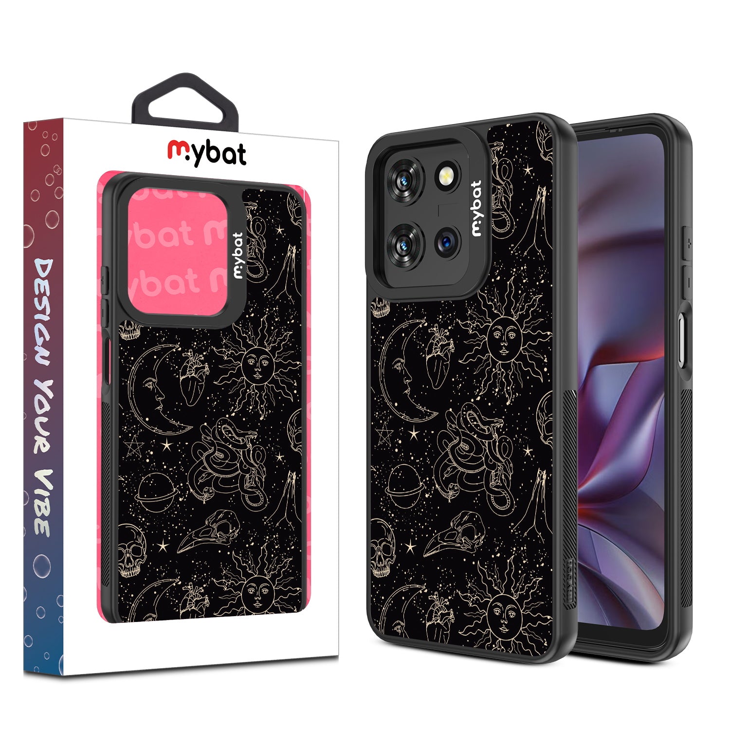 MyBat Design Lab Series Case for Motorola Moto G 5G (2025) / Moto G 5G (2026) / Moto G Play (2026) – Mystic Elements