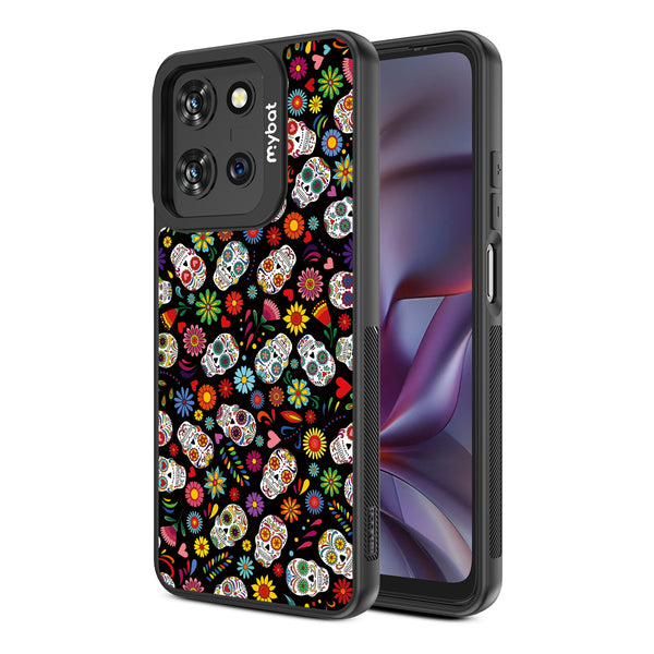 MyBat Design Lab Series Case for Motorola Moto G 5G (2025) / Moto G 5G (2026) / Moto G Play (2026) – Fiesta Skulls - MMG5G25CSLESMP421-2.jpg