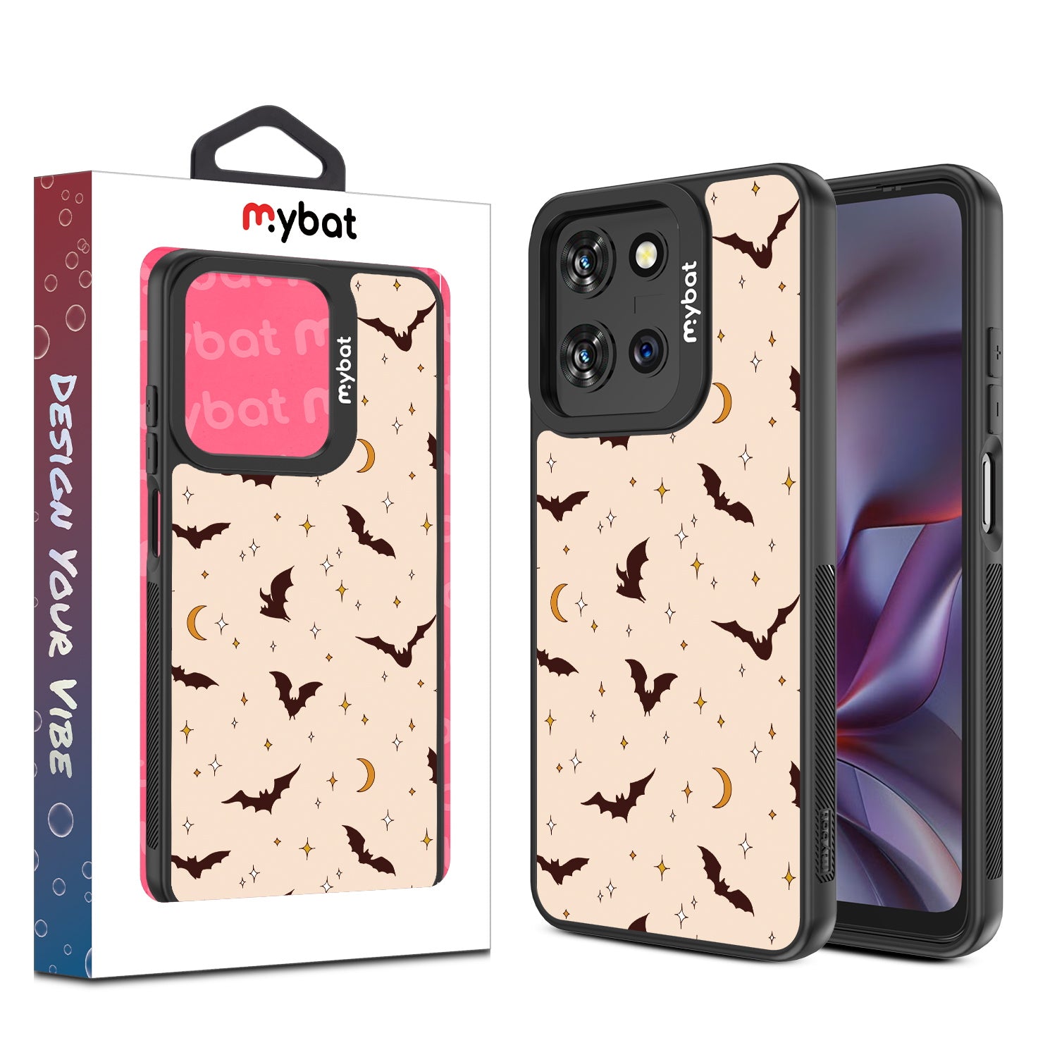MyBat Design Lab Series Case for Motorola Moto G 5G (2025) / Moto G 5G (2026) / Moto G Play (2026) – Bat Crazy - MMG5G25CSLESMP423-1.jpg