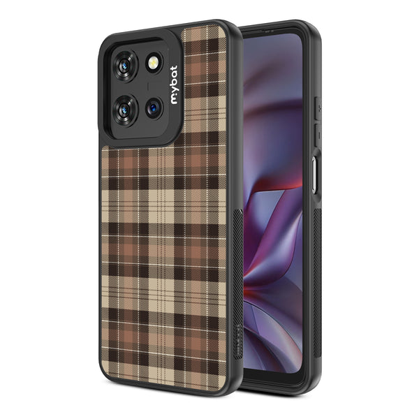 MyBat Design Lab Series Case for Motorola Moto G 5G (2025) / Moto G 5G (2026) / Moto G Play (2026) – Mocha Flannel - MMG5G25CSLESMP431-2.jpg