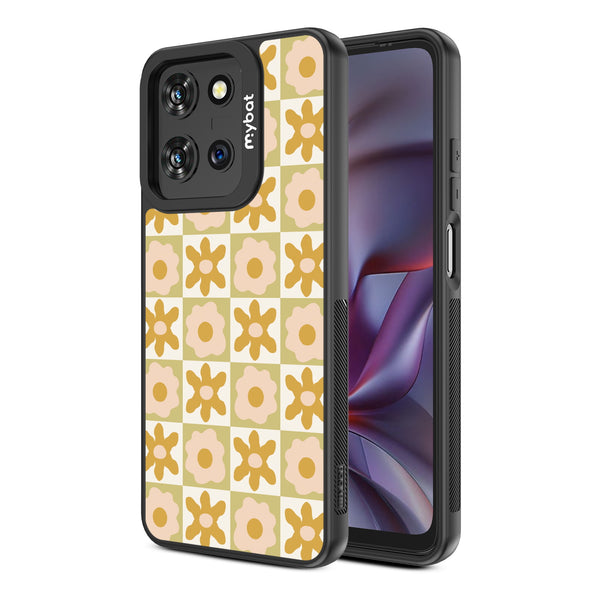 MyBat Design Lab Series Case for Motorola Moto G 5G (2025) / Moto G 5G (2026) / Moto G Play (2026) – Flower Grid - MMG5G25CSLESMP441-2.jpg
