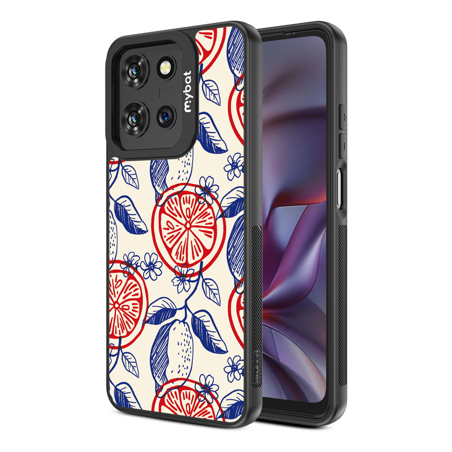 MyBat Design Lab Series Case for Motorola Moto G 5G (2026) / G 5G 2025 / G Play (2026) – Summer Citrus - MMG5G25CSLESMP526-1.JPG