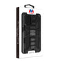 MyBat Sturdy Hybrid Protector Cover (with Stand) for Motorola Moto G 5G (2022) - Black / Black - MMG5GCSFSSS001-10.jpg