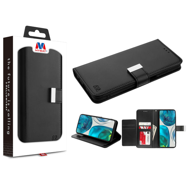 MyBat MyJacket Wallet Xtra Series for Motorola Moto G 5G (2022) - Black / Black - MMG5GPCMJG031-1.jpg