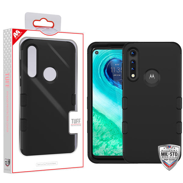 MyBat TUFF Hybrid Protector Case [Military-Grade Certified] for Motorola Moto G Fast - Black - MMGFCSE1TS001-1.jpg