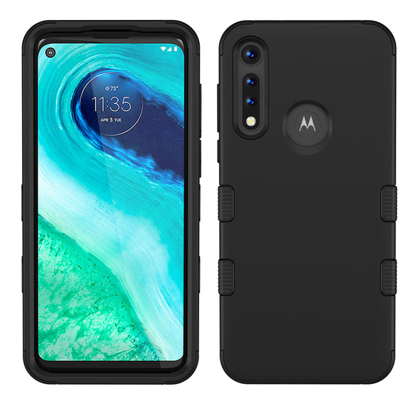 MyBat TUFF Hybrid Protector Case [Military-Grade Certified] for Motorola Moto G Fast - Black - MMGFCSE1TS001-2.jpg