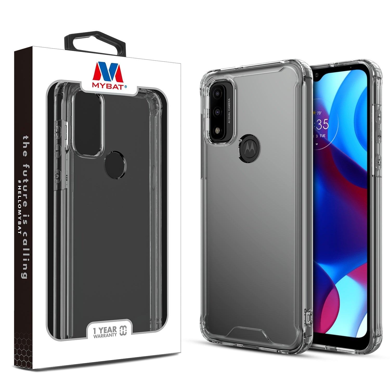 MyBat Gummy Series Case for Motorola Moto G Pure / Moto G Power (2022) - Clear