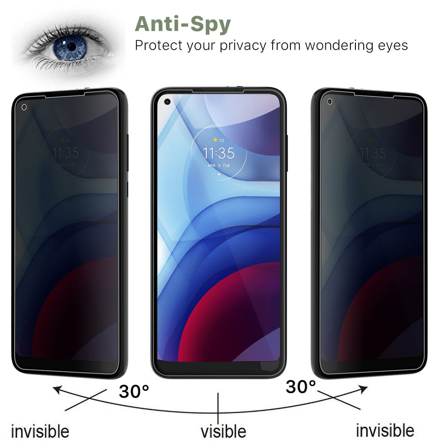 MyBat Privacy Tempered Glass Screen Protector (2.5D) for Motorola Moto G Power (2021) - Clear - MMGPW21SC67-3.jpg