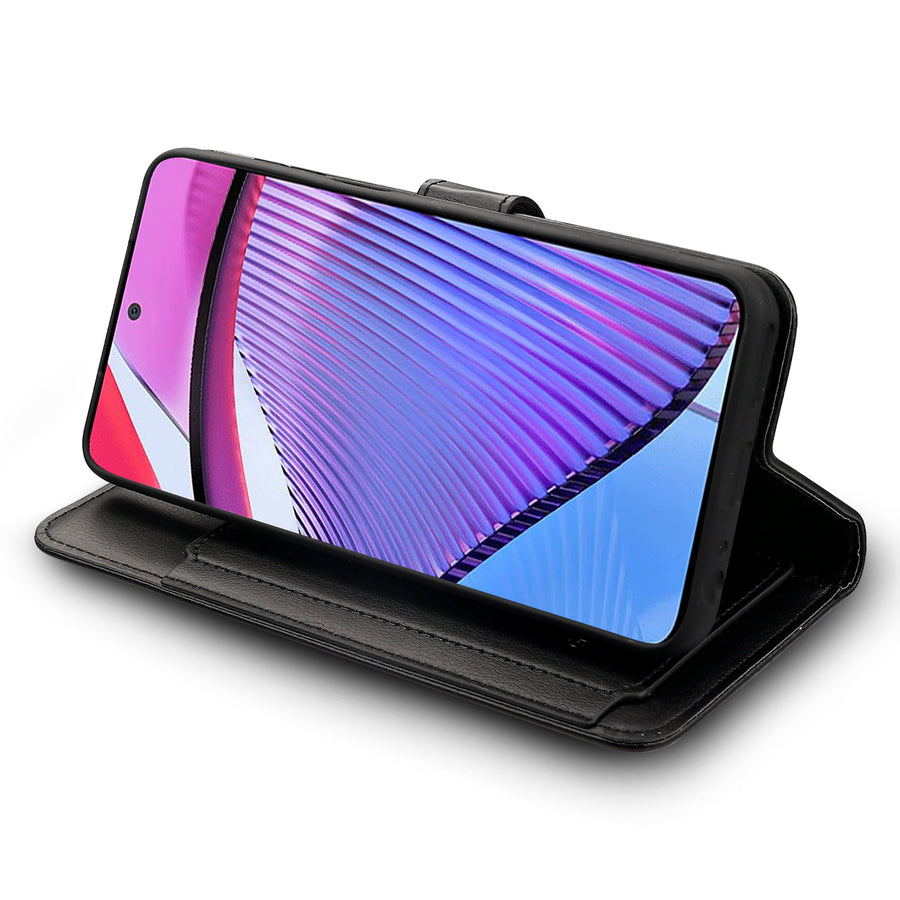 MyBat MyJacket Wallet Xtra Series for Motorola Moto G Power 5G (2023) - Black / Black - MMGPW23PCMJG031-4.jpg