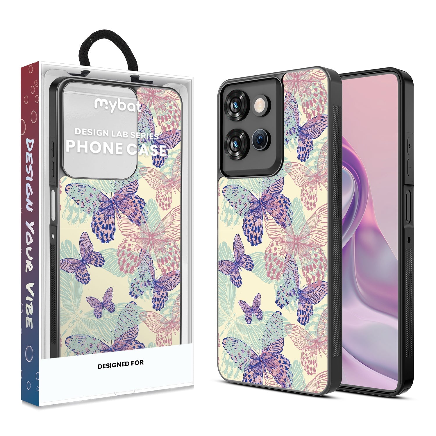 MyBat Design Lab Series Case for Motorola Moto G Power 5G 2026 / 2025 - Butterflies